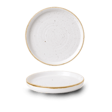 Load image into Gallery viewer, Churchill Stonecast Barley White Chefs&#39; Walled Plate 15.7cm (6)

