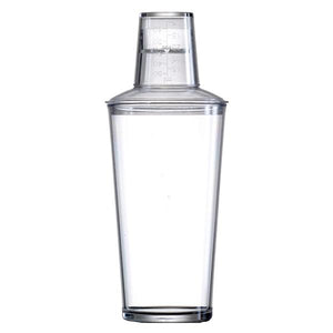 BBP Polycarbonate Cocktail Shaker 3 part; 222mm height (12)