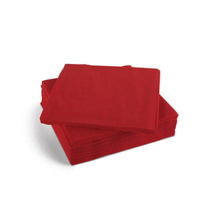 Tork Red Dinner Folded Napkin 32cm - 2 Ply