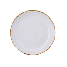 Load image into Gallery viewer, Sango Java Decorated Coupe Plate Barley Cream