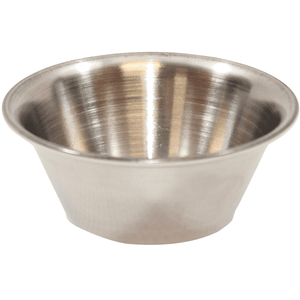TableCraft Flared Sauce Cup - Stainless Steel