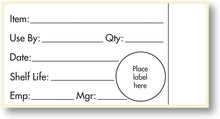 Load image into Gallery viewer, DayMark DayMark Shelf Life Labels For food rotation