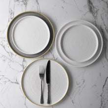 Load image into Gallery viewer, Churchill Stonecast Blueberry Chefs' Walled Plate 21cm (12)
