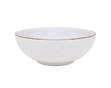 Load image into Gallery viewer, Sango Java Decorated Salad Bowl Barley Cream 22.5cm 9" (6)