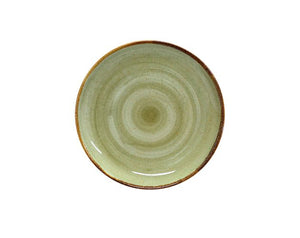 Sango Java Decorated Coupe Plate Meadow Green