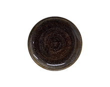 Load image into Gallery viewer, Sango Java Decorated Coupe Plate Woodland Brown