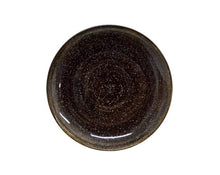 Load image into Gallery viewer, Sango Java Decorated Coupe Plate Woodland Brown
