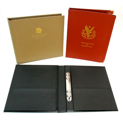 Guest Information Folders - Buckram (Min Order 10) - POA