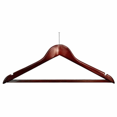 Dark wood security fix hanger (50) Code H5 - 66p each OUT OF STOCK