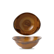 Load image into Gallery viewer, Dudson Harvest Brown Deep Bowl 174mm/16.5oz (6)