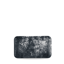 Load image into Gallery viewer, Dudson Makers Collection Urban Black Organic Rectangular Plate 10.6X6.3"