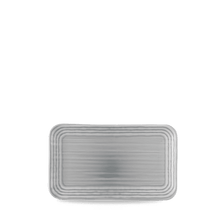 Load image into Gallery viewer, Dudson Harvest Norse Grey Organic Rectangular Plate 10.6x6.3" (12)