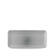 Load image into Gallery viewer, Dudson Harvest Norse Grey Organic Coupe Rect Platter 13,3/4x6,1/4"