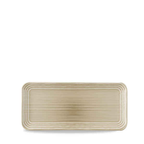 Dudson Harvest Norse Linen Organic Coupe Rect Platter 13,3/4x6,1/4