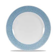 Load image into Gallery viewer, Churchill Isla Spinwash Ocean Blue Footed Plate 27.6cm (12)