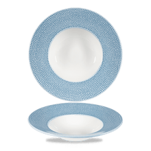 Load image into Gallery viewer, Churchill Isla Spinwash Ocean Blue Wide Rim Bowl