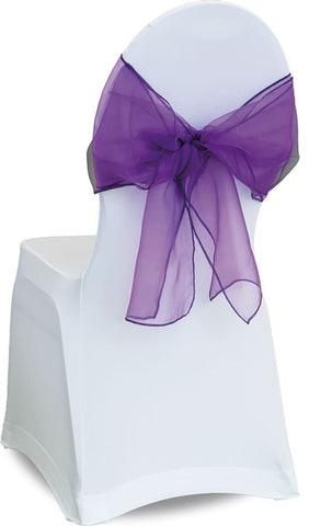 Organza tie-back