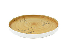 Load image into Gallery viewer, Sango Java Decorated Kaden Low Presentation Plate Sunrise Yellow