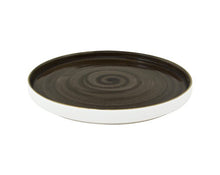Load image into Gallery viewer, Sango Java Decorated Kaden Low Presentation Plate Woodland Brown