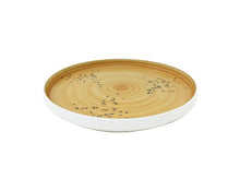 Load image into Gallery viewer, Sango Java Decorated Kaden Low Presentation Plate Sunrise Yellow