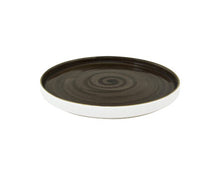 Load image into Gallery viewer, Sango Java Decorated Kaden Low Presentation Plate Woodland Brown