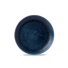 Load image into Gallery viewer, Churchill Stonecast Plume Ultramarine Coupe Plate
