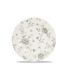 Load image into Gallery viewer, Churchill Rose Chintz Grey Plate