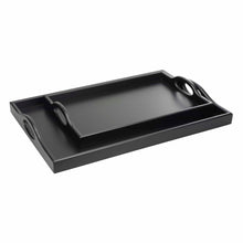 Load image into Gallery viewer, Room service tray  - Mahogany or Black
