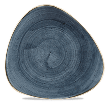 Load image into Gallery viewer, Churchill Stonecast Blueberry Lotus Plate