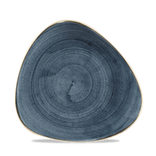 Load image into Gallery viewer, Churchill Stonecast Blueberry Lotus Plate