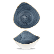 Load image into Gallery viewer, Churchill Stonecast Blueberry Lotus Bowl