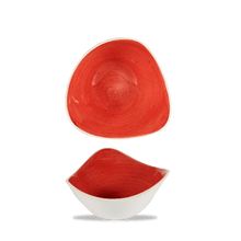 Load image into Gallery viewer, Churchill Stonecast Berry Red Lotus Bowl 15.3cm (12)
