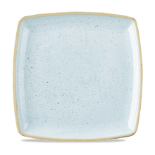 Load image into Gallery viewer, Churchill Stonecast Duck Egg Deep Square Plate 26.8x26.8cm (12)