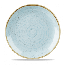 Load image into Gallery viewer, Churchill Stonecast Duck Egg Coupe Plate