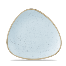Load image into Gallery viewer, Churchill Stonecast Duck Egg Triangle Plate