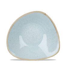 Load image into Gallery viewer, Churchill Stonecast Duck Egg Triangle Bowl