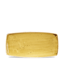Load image into Gallery viewer, Churchill Stonecast Mustard Oblong Plate