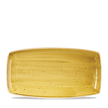 Load image into Gallery viewer, Churchill Stonecast Mustard Oblong Plate