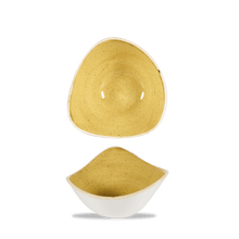 Load image into Gallery viewer, Churchill Stonecast Mustard Lotus Bowl 15.3cm (12)