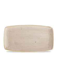 Load image into Gallery viewer, Churchill Stonecast Nutmeg Cream Oblong Plate