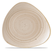 Load image into Gallery viewer, Churchill Stonecast Nutmeg Cream Triangle Plate