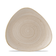 Load image into Gallery viewer, Churchill Stonecast Nutmeg Cream Triangle Plate