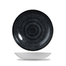 Load image into Gallery viewer, Churchill Studio Prints Charcoal Black Coupe Bowl