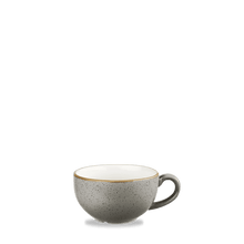 Load image into Gallery viewer, Churchill Stonecast Peppercorn Grey Cappuccino Cup