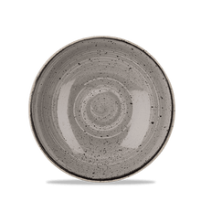Load image into Gallery viewer, Churchill Stonecast Peppercorn Grey Coupe Bowl