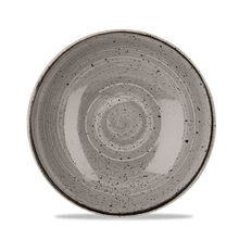 Load image into Gallery viewer, Churchill Stonecast Peppercorn Grey Coupe Bowl