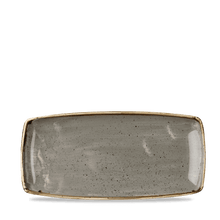 Load image into Gallery viewer, Churchill Stonecast Peppercorn Grey Oblong Plate