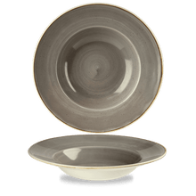 Load image into Gallery viewer, Churchill Stonecast Peppercorn Grey Wide Rim Bowl