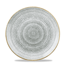 Load image into Gallery viewer, Churchill Studio Prints Stone Grey Coupe Plate