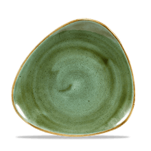 Load image into Gallery viewer, Churchill Stonecast Samphire Green Lotus Plate